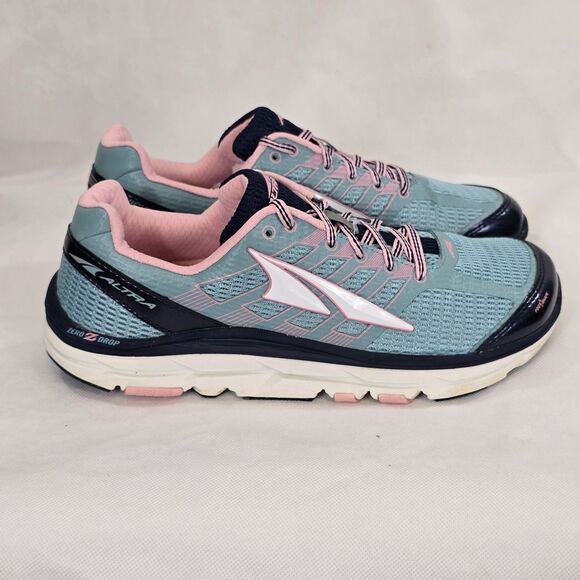 Altra Provision 3.0 Running Shoes Womens Size 9 Teal Pink Zero Drop Guide Rail - Picture 3 of 16